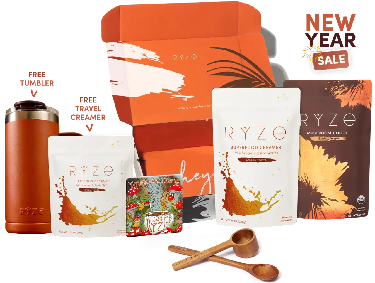 RYZE n Shine Bundle (Coffee + Creamer) Edition-CLD4